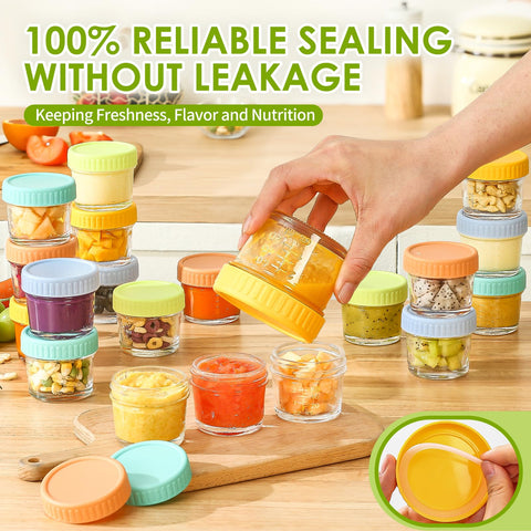 DRKIO stackable design helps organize jars efficiently