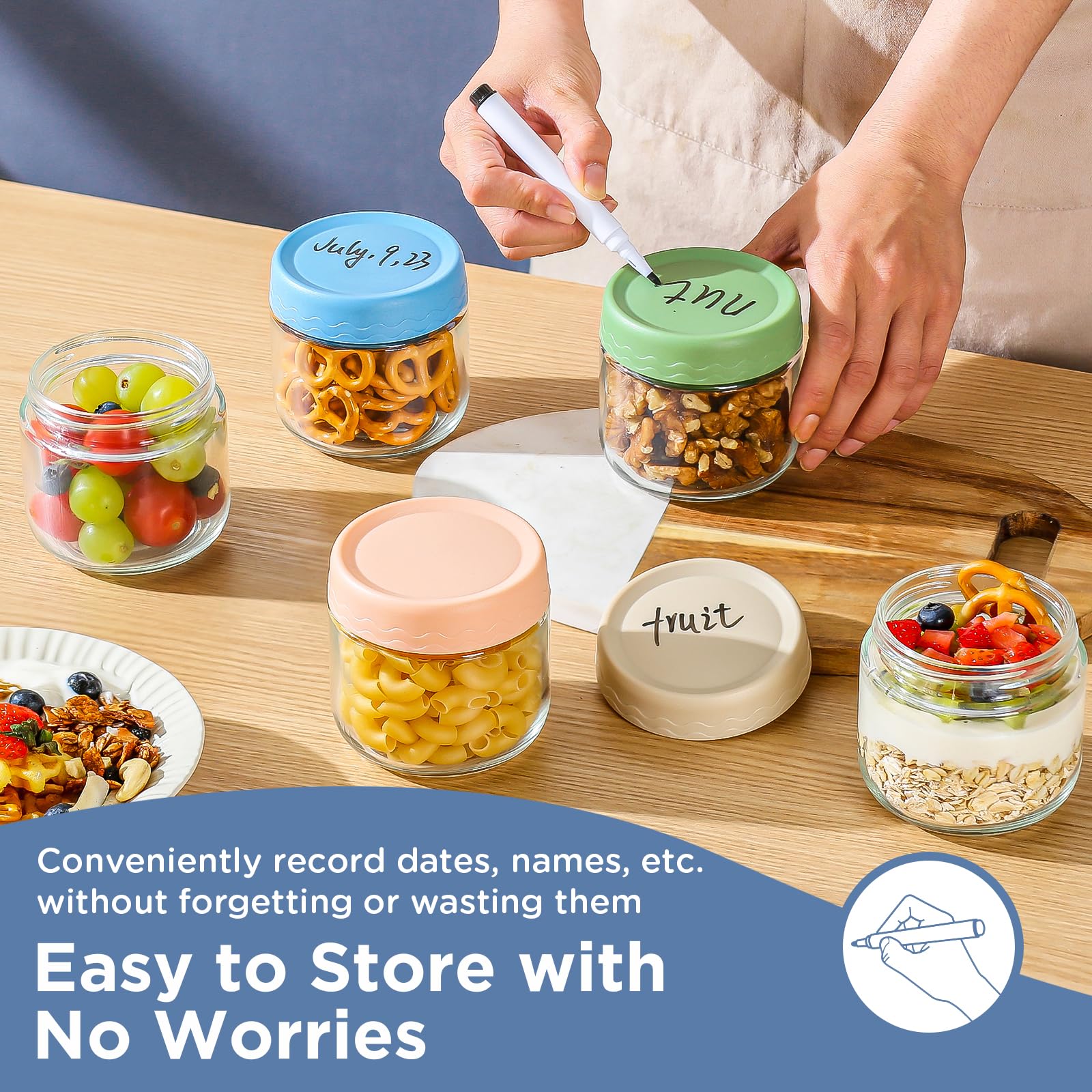 DRKIO stackable design saves cabinet space and reduces clutter.