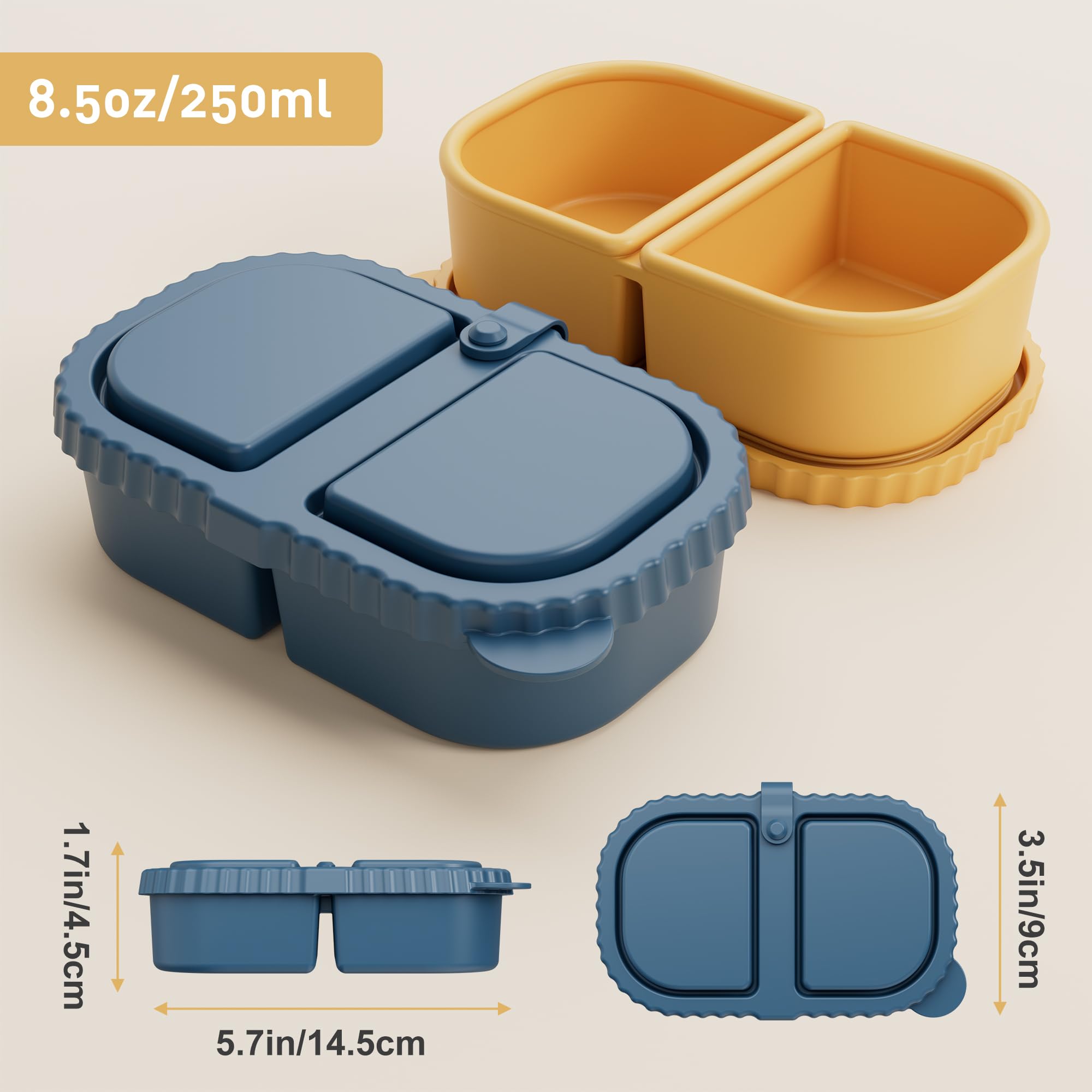 DRNKNSTX portable snack containers ideal for school lunches and office breaks.