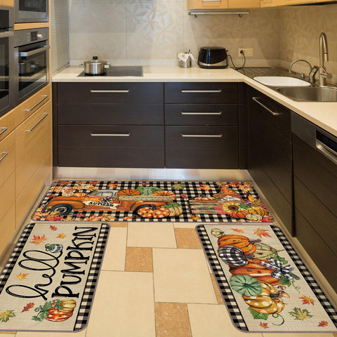 Drydiet anti-fatigue kitchen mat offers comfortable standing during meal prep.