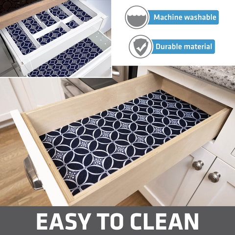 Machine-washable liner designed for easy care and long-lasting use.