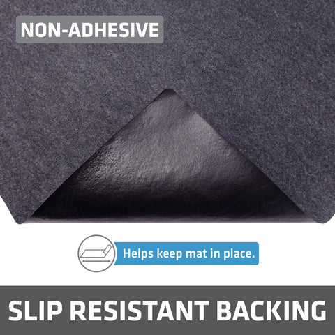 Drymate under-sink mat can be cut to fit any shelf.