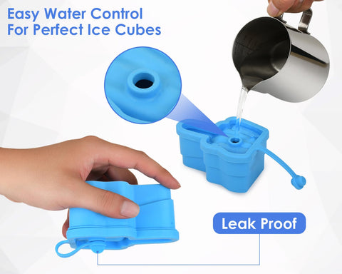 DS Distinctive Style easy release ice cube mold for quick cleanup
