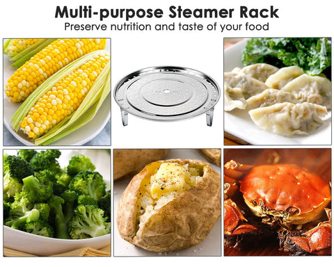 DS. DISTINCTIVE STYLE steamer rack ideal for vegetables steaming and crisp textures