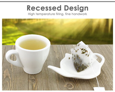 DS. DISTINCTIVE STYLE compact tea bag rest fits standard tables.