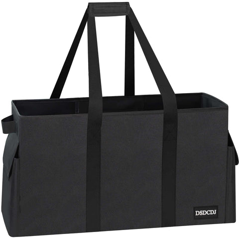 DSDCDJ sturdy extra large tote stands up for easy loading and access.