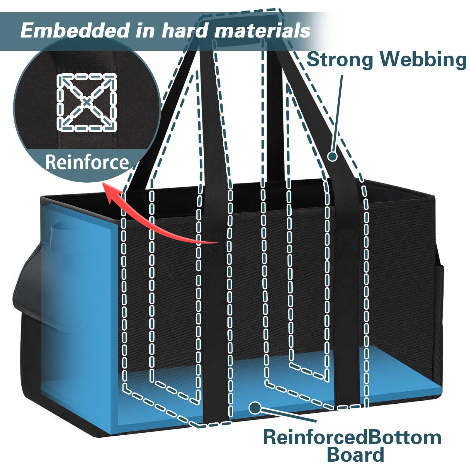 DSDCDJ tote with exterior side pockets keeps small items handy.