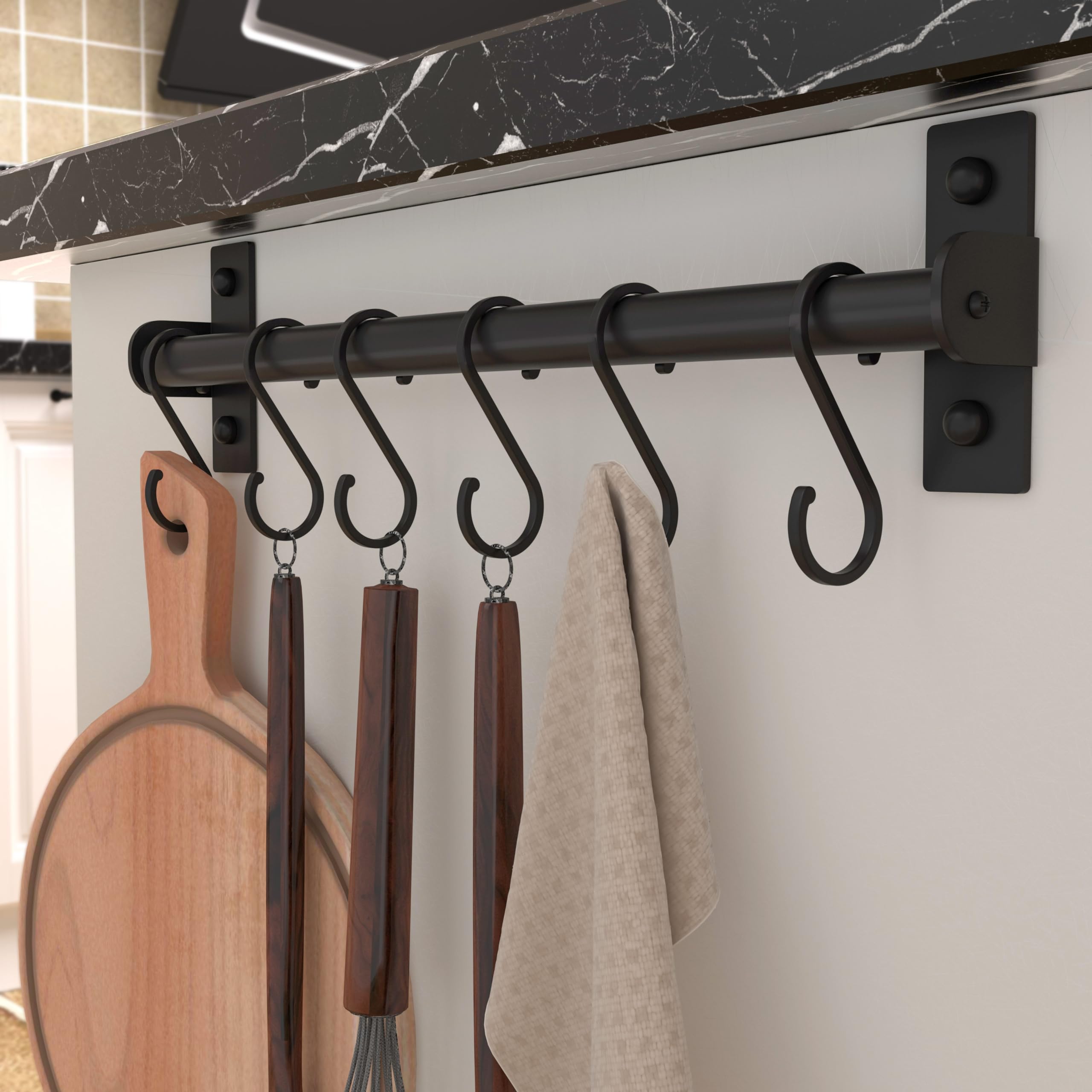 Dseap durable 6063 aluminum kitchen rack for daily use