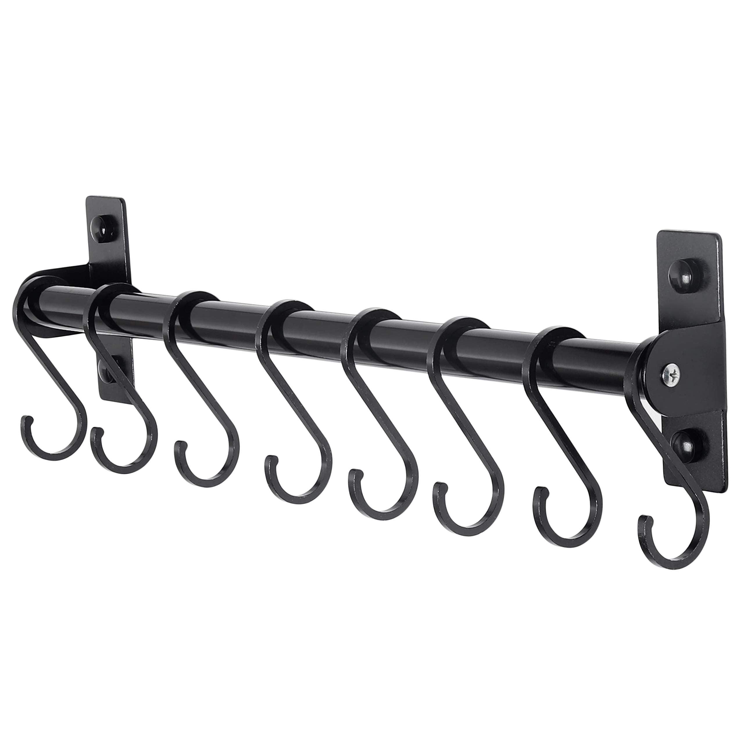 Dseap wall mounted utensil hanger keeps kitchen tools neatly organized