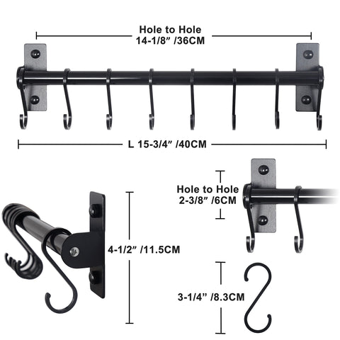 Dseap space saving wall mount for kitchen organization