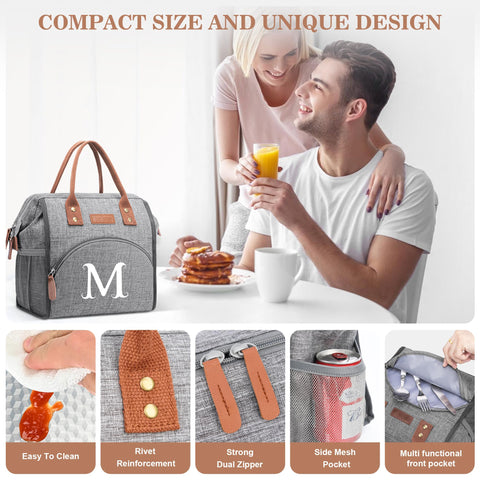 DTBG women's insulated lunch bag keeps meals fresh at work.