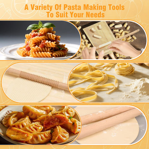 Dthwagfl gnocchi-board helps shape ridged gnocchi with even texture.
