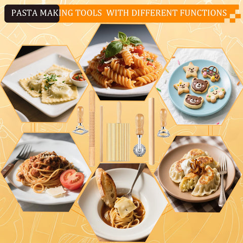 Dthwagfl round-pasta-stamp creates uniform circular pasta pieces.
