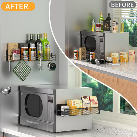 DTUQYX metal spice rack close-up highlights smooth edges and craftsmanship.