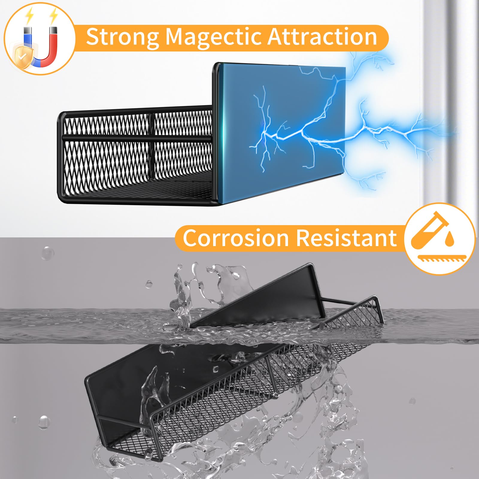 DTUQYX strong magnets securely hold metal surfaces without tools.