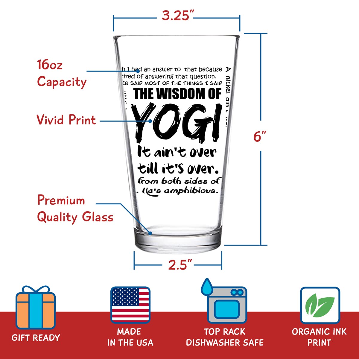 USA-made DU VINO dishwasher-safe glass for easy cleaning