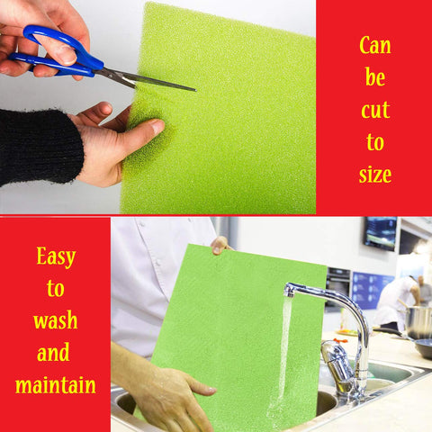 Dualplex washable reusable fridge liner is easy to clean and reuse.