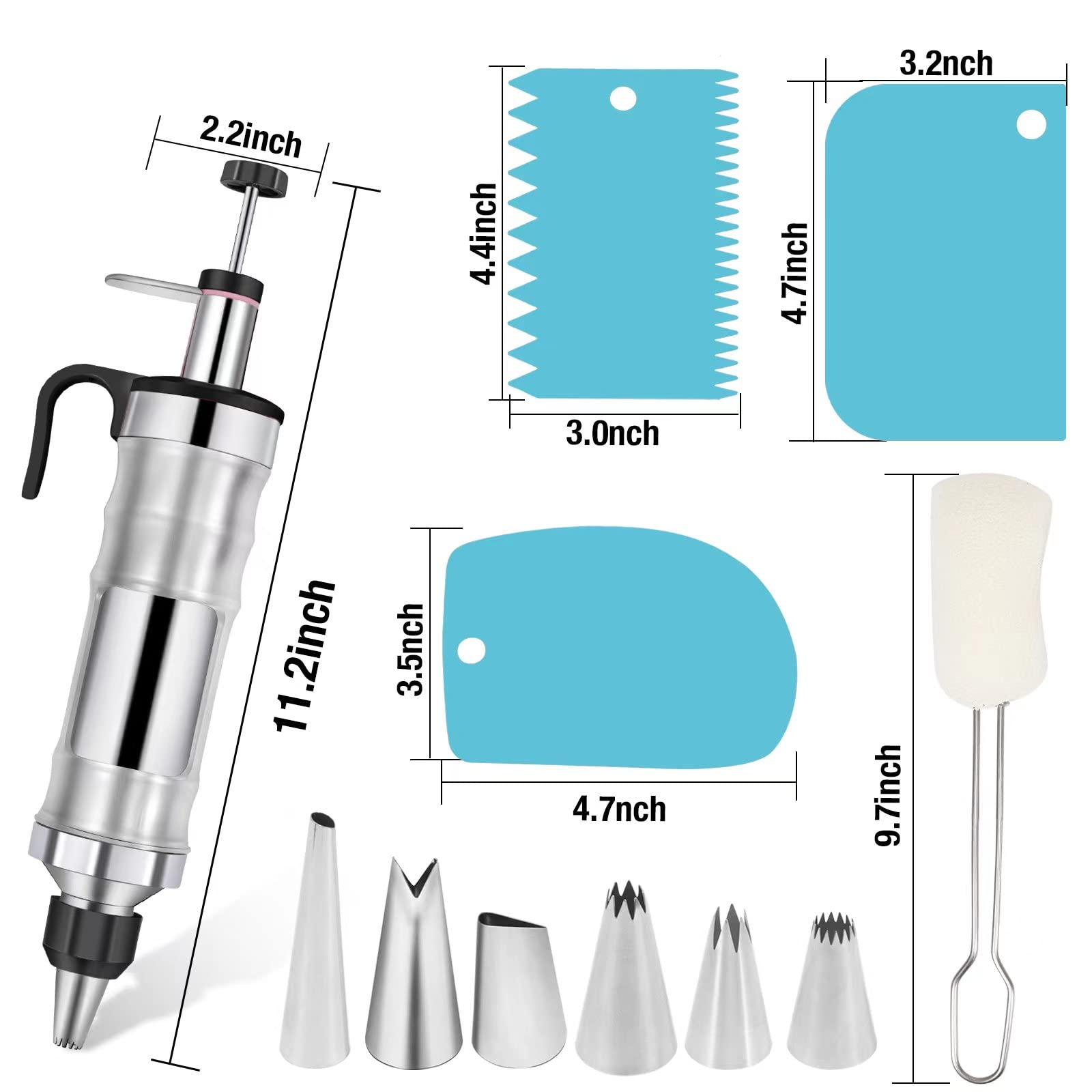 Dualshine DIY cupcake decorating kit for beautiful results