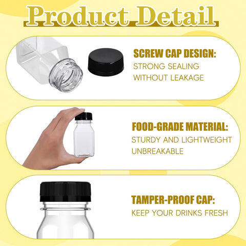 Dualshine labels help separate drinks and track freshness.