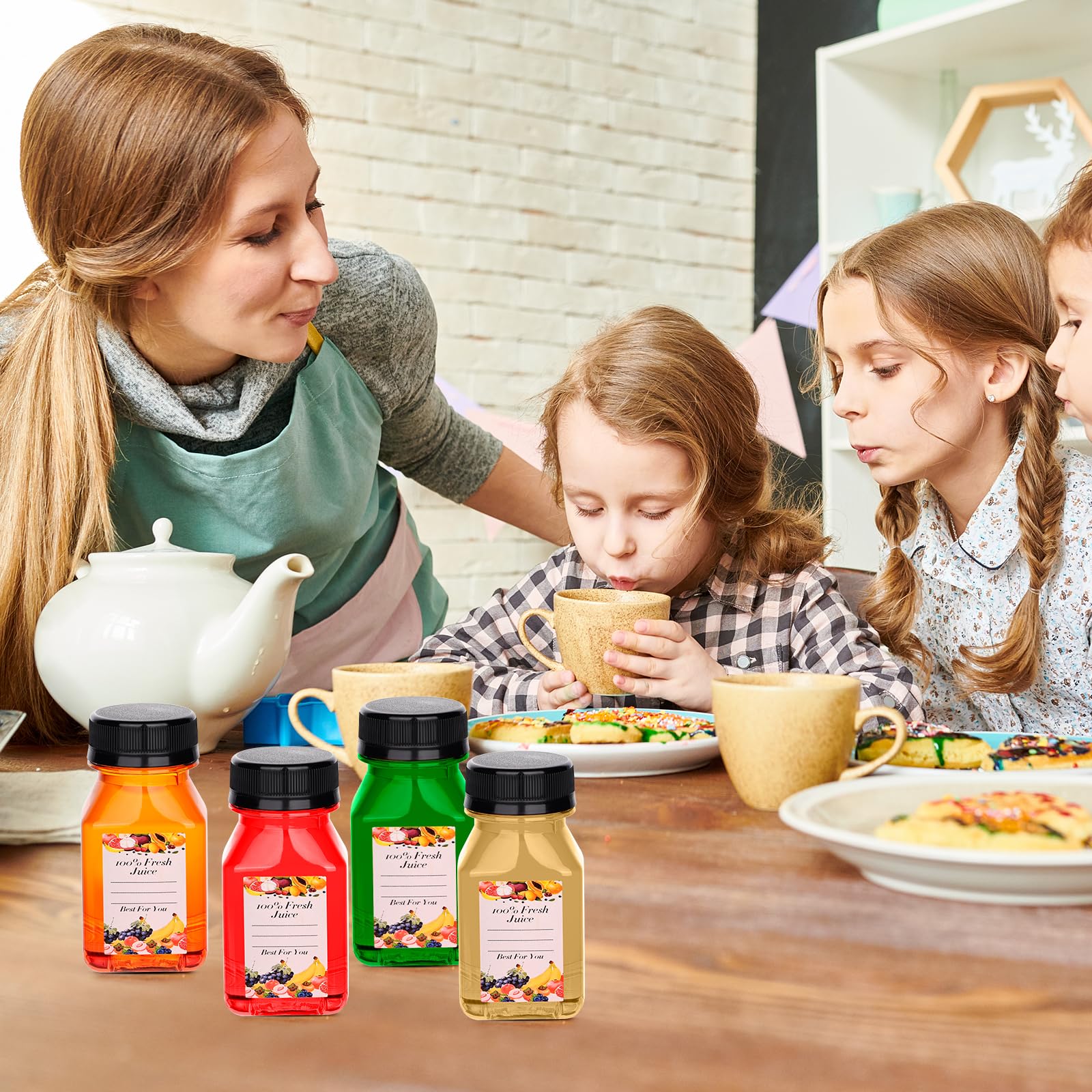 Dualshine leak-proof 4 oz bottle preserves flavors without spills.