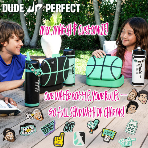 Fits cup holders and backpacks, ideal for school or travel