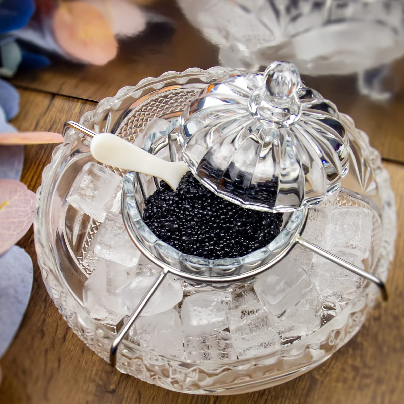 Duebel caviar set makes a thoughtful gift for connoisseurs and hosts