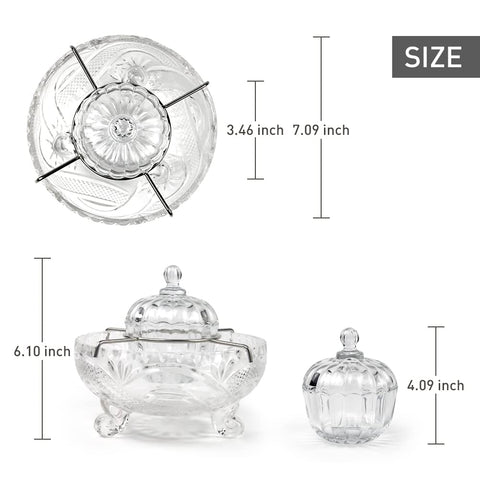 Duebel glass server rests on ice to maintain optimal temperature during service
