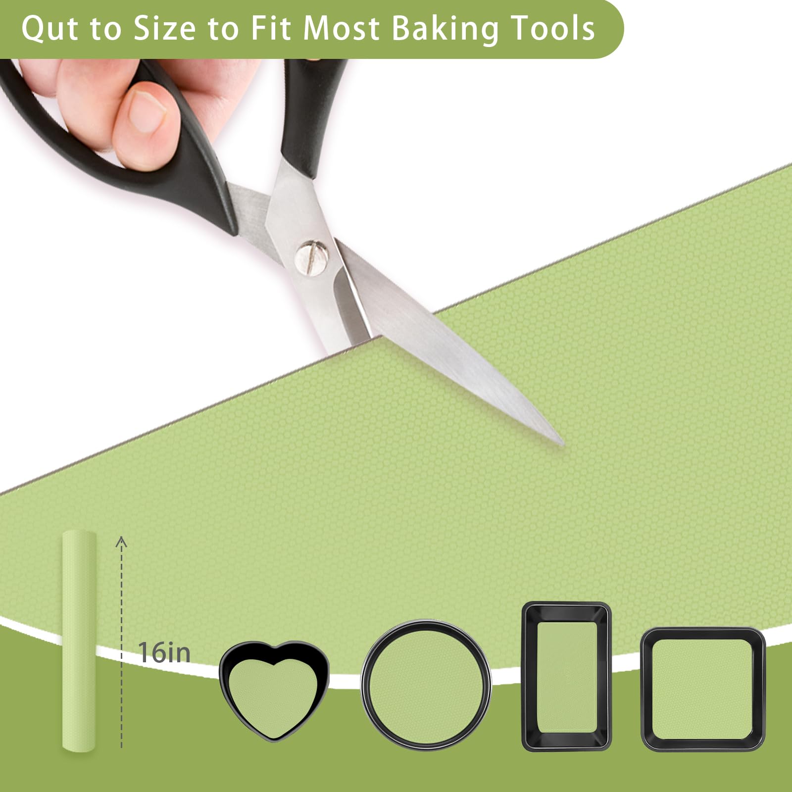 DUGYGA dough-rolling mat with nonstick surface eases dough handling.