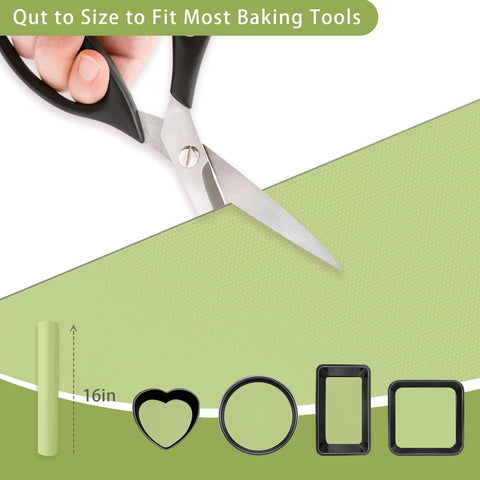 DUGYGA dough-rolling mat with nonstick surface eases dough handling.