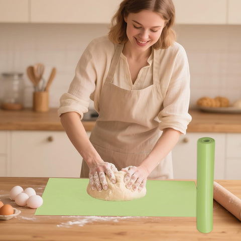 DUGYGA versatile baking mat serves as pastry, bread, or liner.