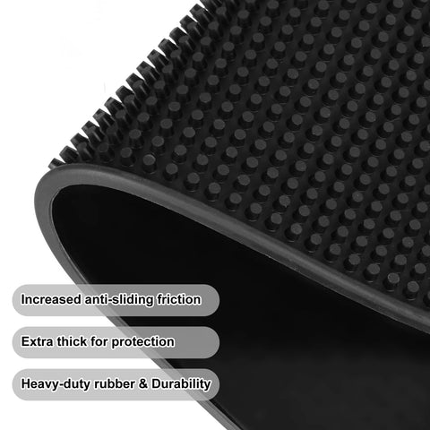 DUIBAOCHUN flexible bar mat adapts to curved countertops.