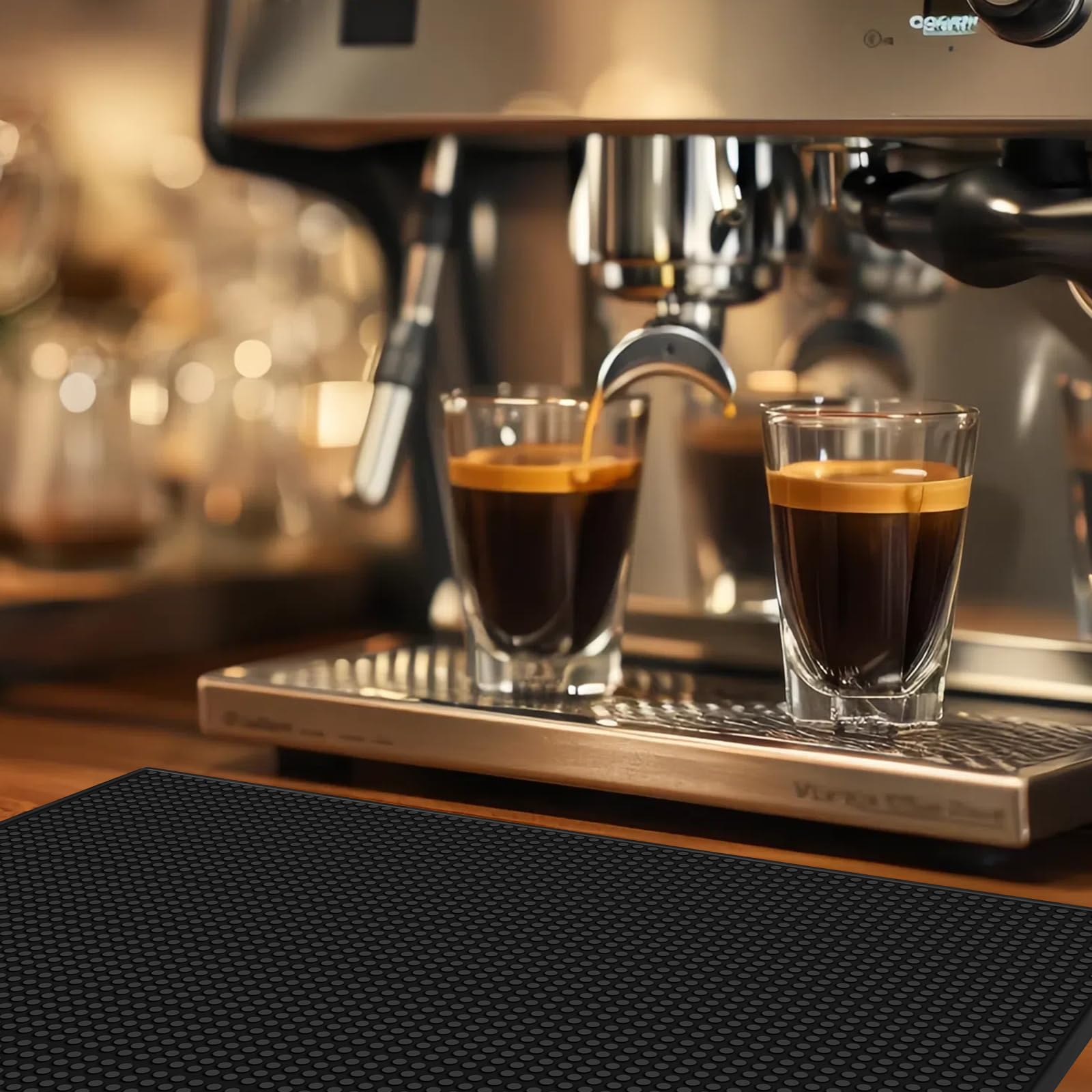 DUIBAOCHUN bar mat for professional bartenders supports a clean setup.