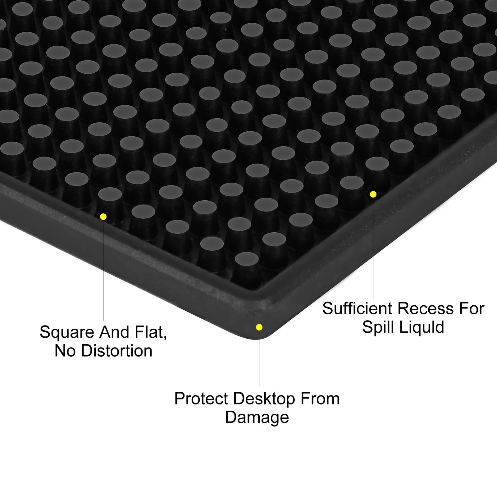 DUIBAOCHUN waterproof bar mat resists spills for quick cleanup.
