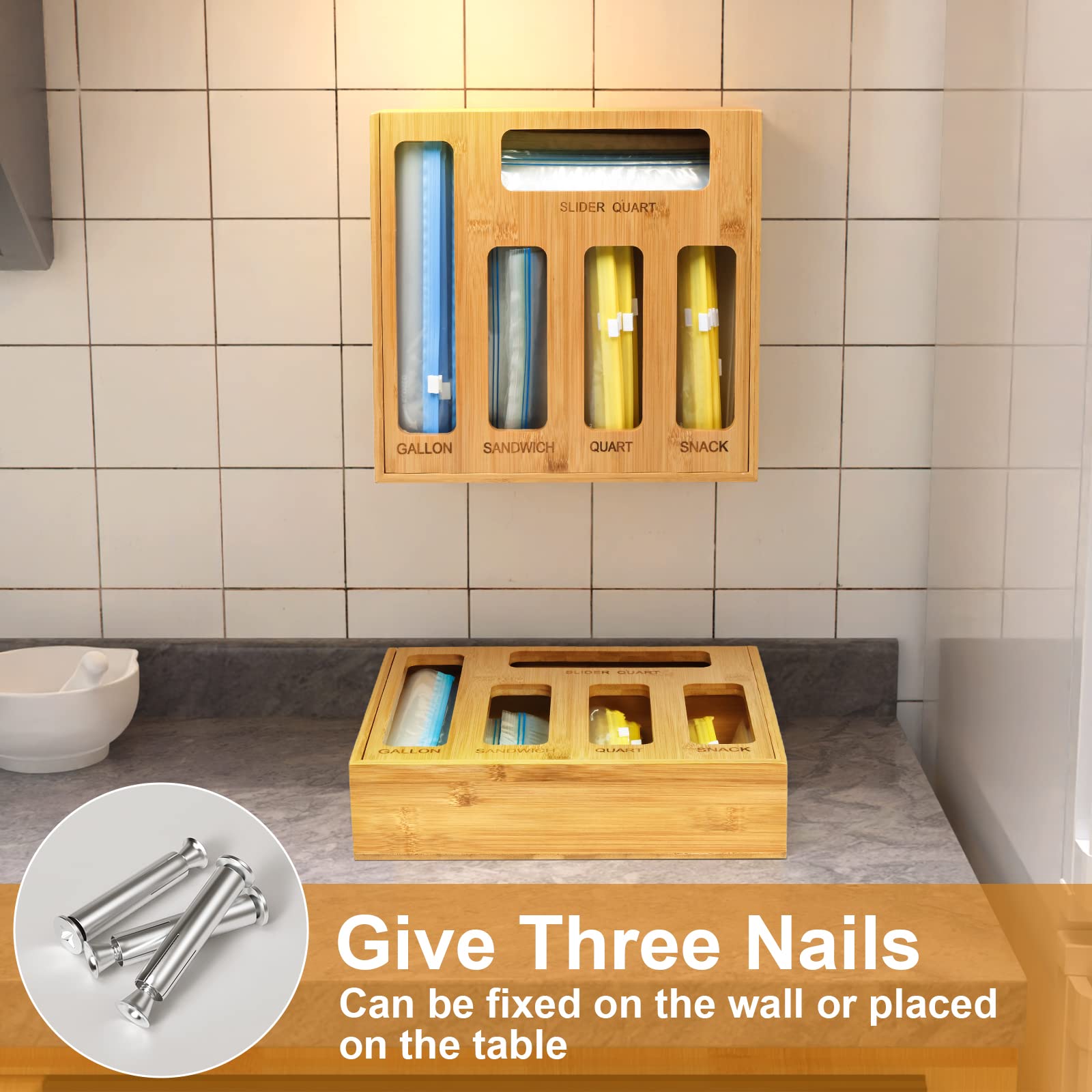 DUJEN smooth bamboo surface is easy to wipe clean after use.