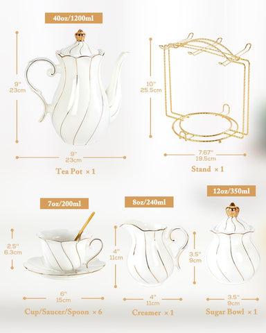 DUJUST creamer 8oz for smooth additions to tea or coffee.