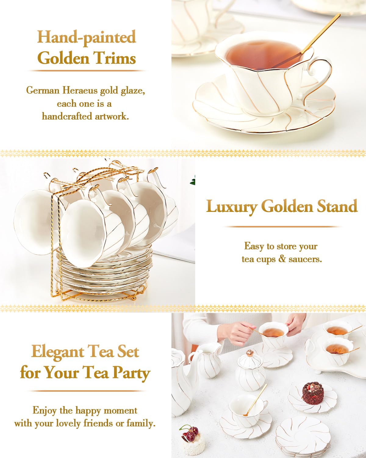 DUJUST sugar bowl for balanced sweetness in every cup.