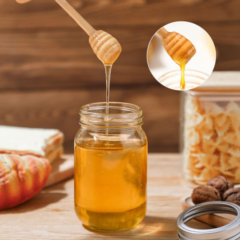 Dunkive regular-mouth jar honey kit, handy for quick sweet drizzles.