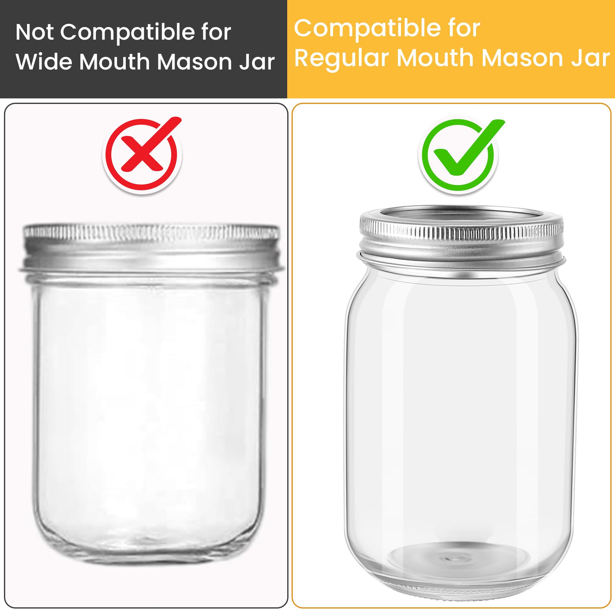 Dunkive wooden dipper lid set shown on jars, practical for desserts and gifts.