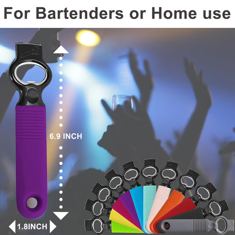 DUNLAGUE purple color option complements any kitchen or bar setup.