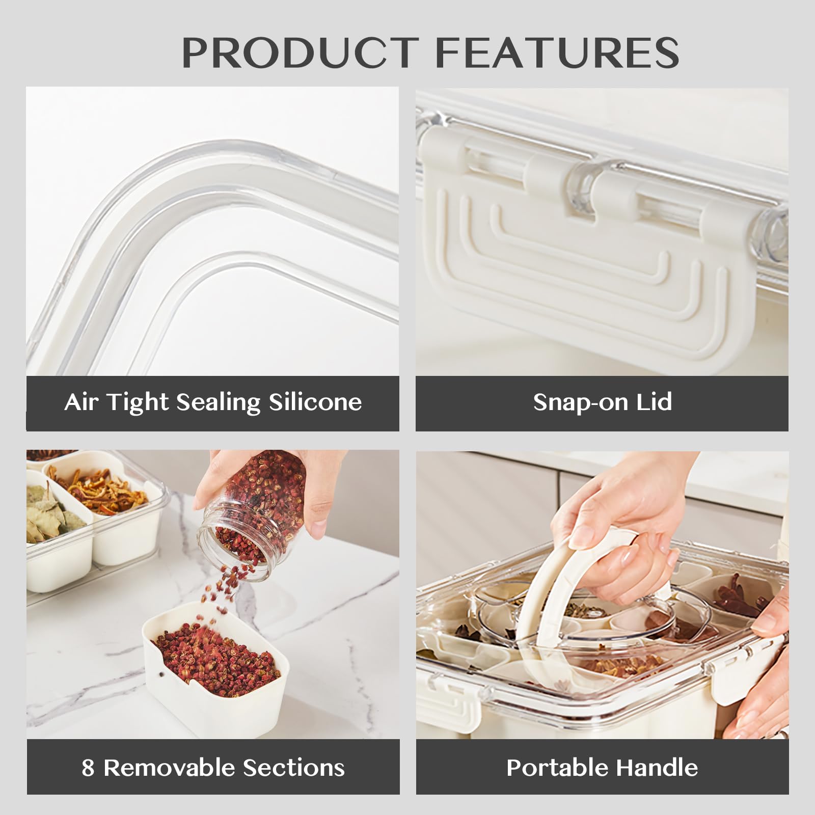 Dunruz Snackle Box supports cold to warm snacks within range