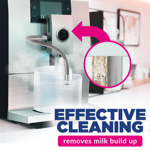 Durabasics Jura-compatible cleaner supports smooth integration with automatic machines