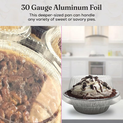 Durable Packaging even heat distribution in aluminum pan for consistent baking