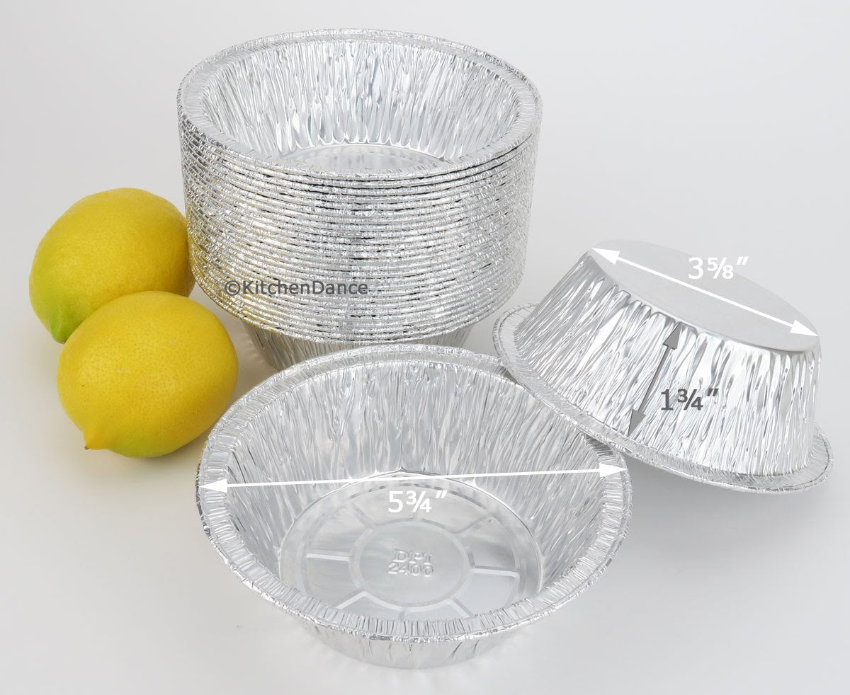 Durable Packaging 25-pack of disposable pans for batch baking