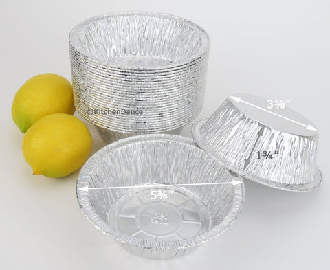 Durable Packaging 25-pack of disposable pans for batch baking
