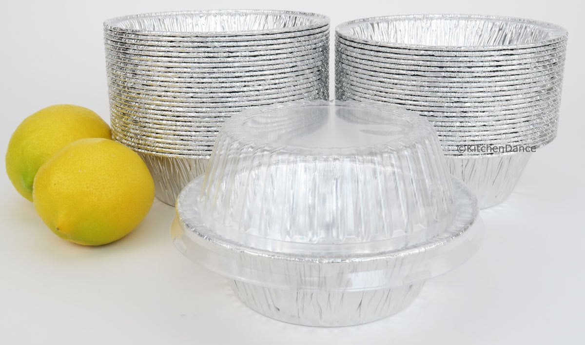 Durable Packaging pan with lid, ideal for pot pies, cobblers, and desserts