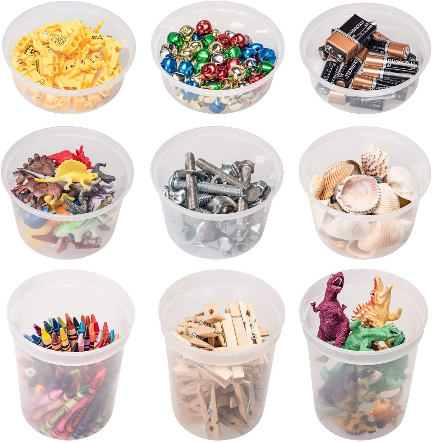 DuraHome containers for top rack dishwasher safe use