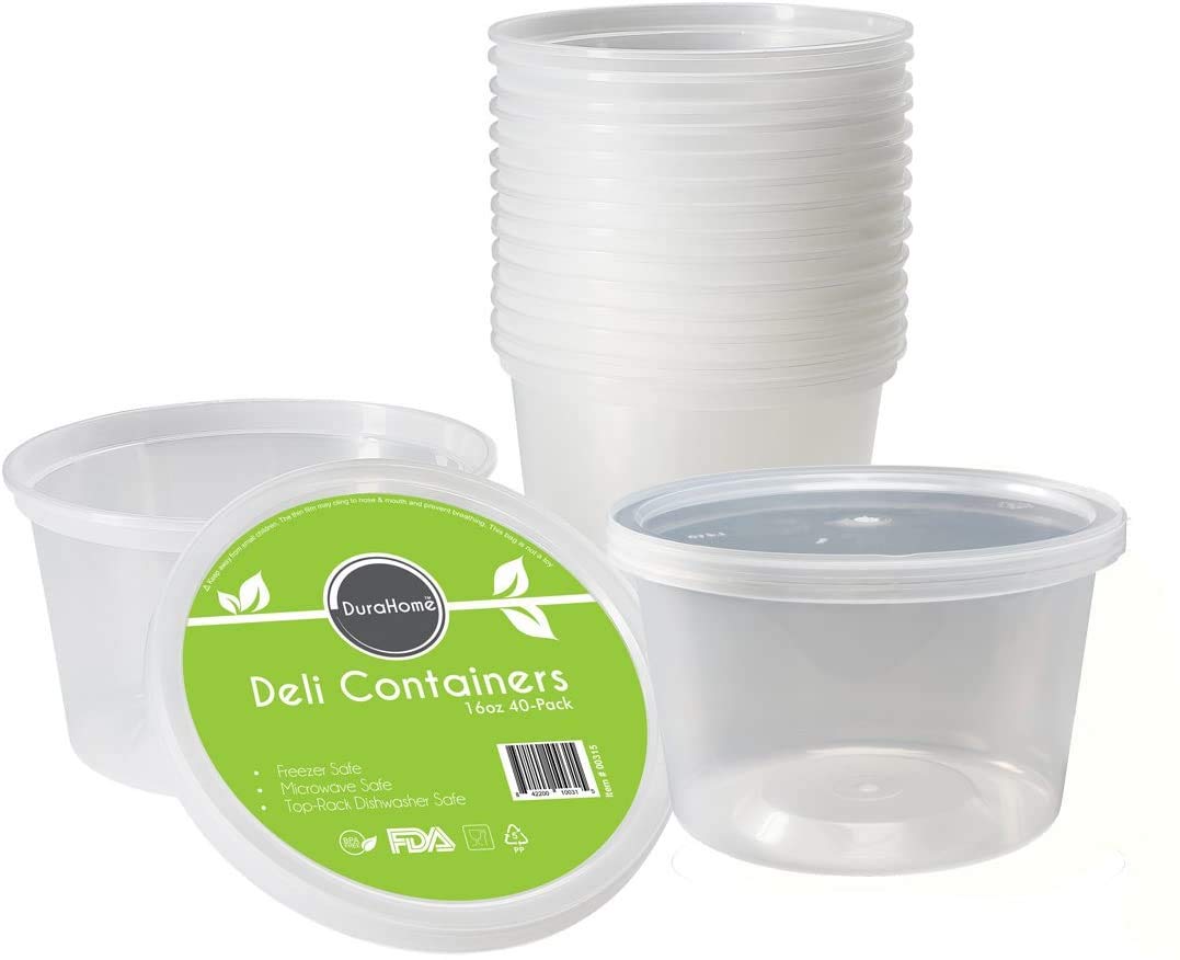 Meal prep and catering with 16 oz containers for easy organization.