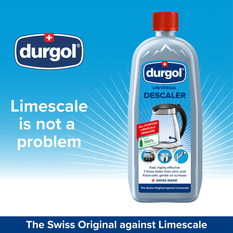 Durgol Universal on a coffee machine, descale for cleaner brew