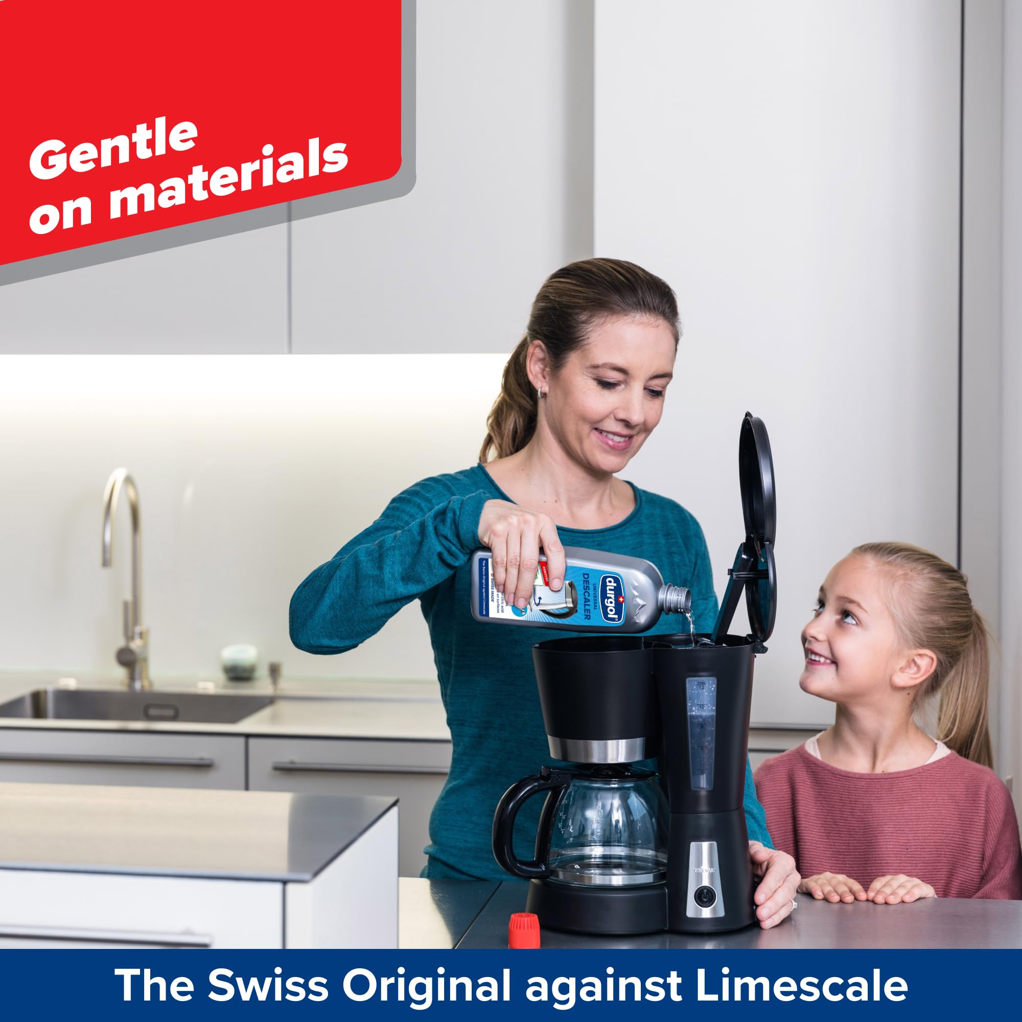 Durgol Universal faucet descaling for easy stain removal
