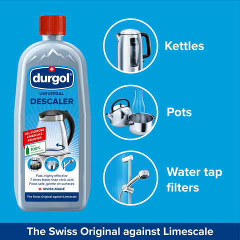 Durgol Universal tea kettle descale for faster heating